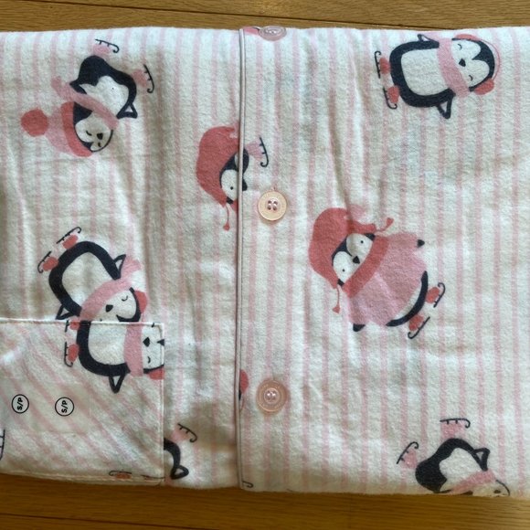 La Vie en Rose Flannel Pajama Set - Picture 2 of 2